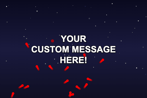 Custom Fireworks GIF Maker