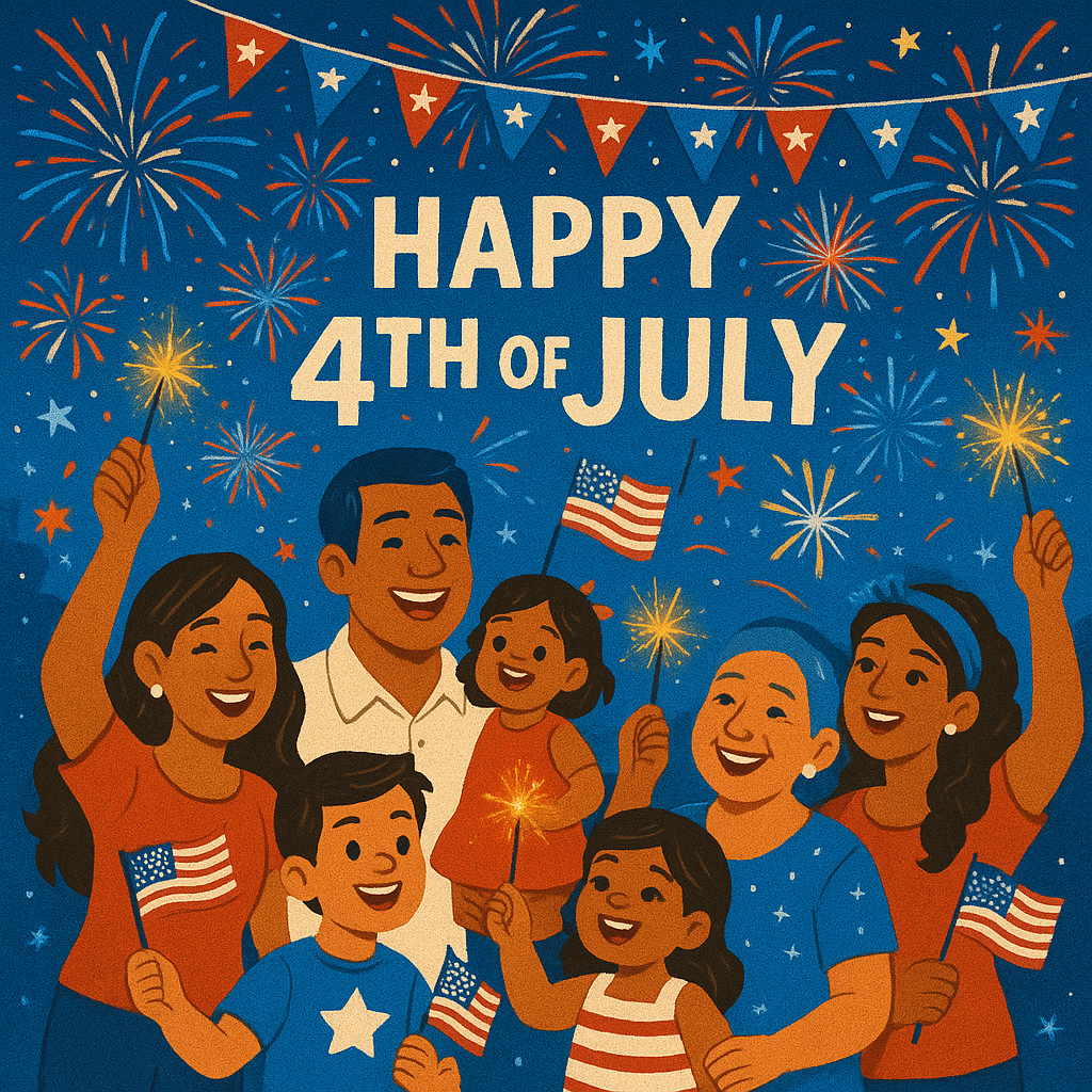 Happy Fourth - Family Celebration